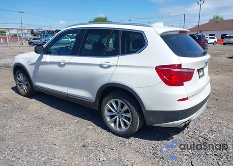2014 BMW X3 xDrive28I из США, поврежденный, VIN 5UXWX9C58E0D28647